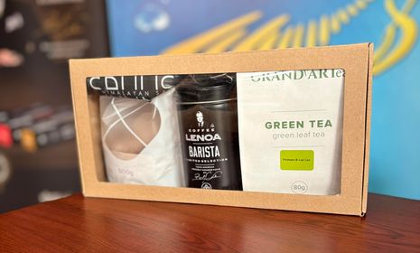Darčekový balíček - Lenoa káva + GrandARTea + Himalájska soľ