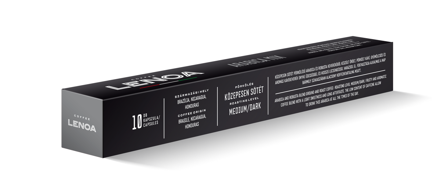 Coffee Lenoa Arabica Mix - Kávové Kapsule 10 ks