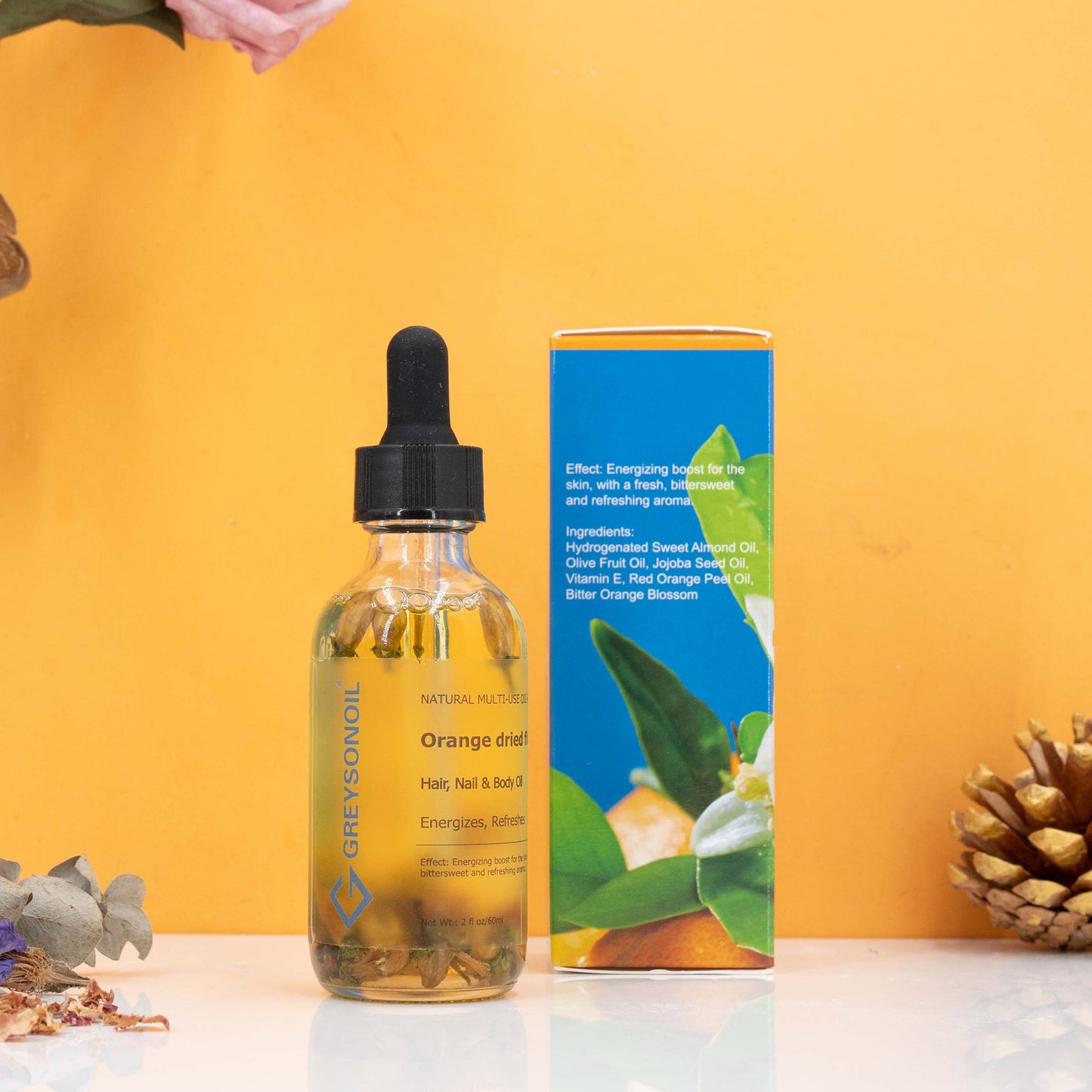 GREYSONOIL - Narancsvirág 100%-ban természetes illóolaj + virágolaj