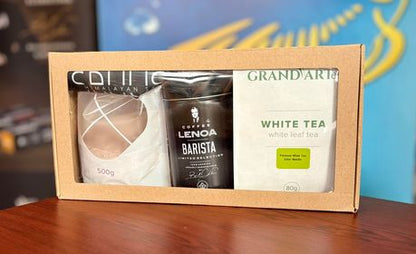 Darčekový balíček - Lenoa káva + GrandARTea + Himalájska soľ