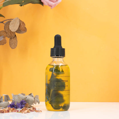 GREYSONOIL - Eucalyptus 100% natural essential oil + flower oil,