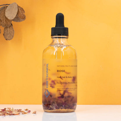 GREYSONOIL - Rose 100% natural essential oil + flower oil