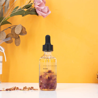 GREYSONOIL - Rose 100% natural essential oil + flower oil