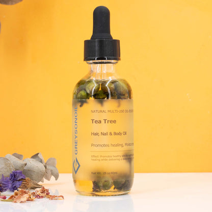 GREYSONOIL - Tea tree 100% natural essential oil + flower oil